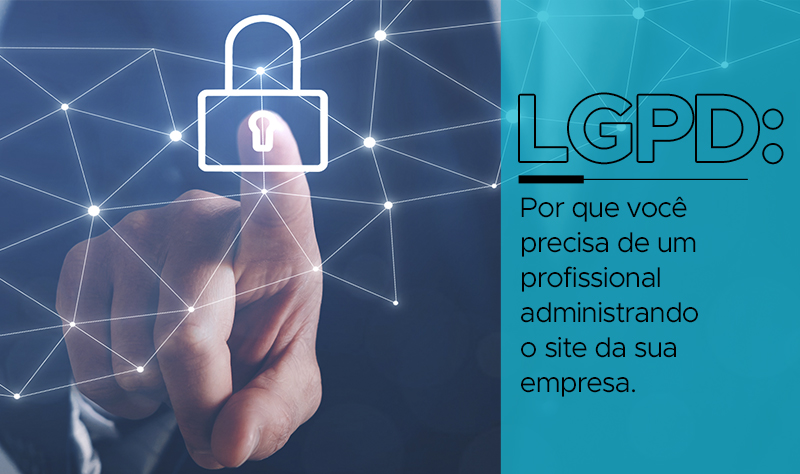 A Lgpd Por Que Voc Precisa De Um Profissional Administrando O Site Da